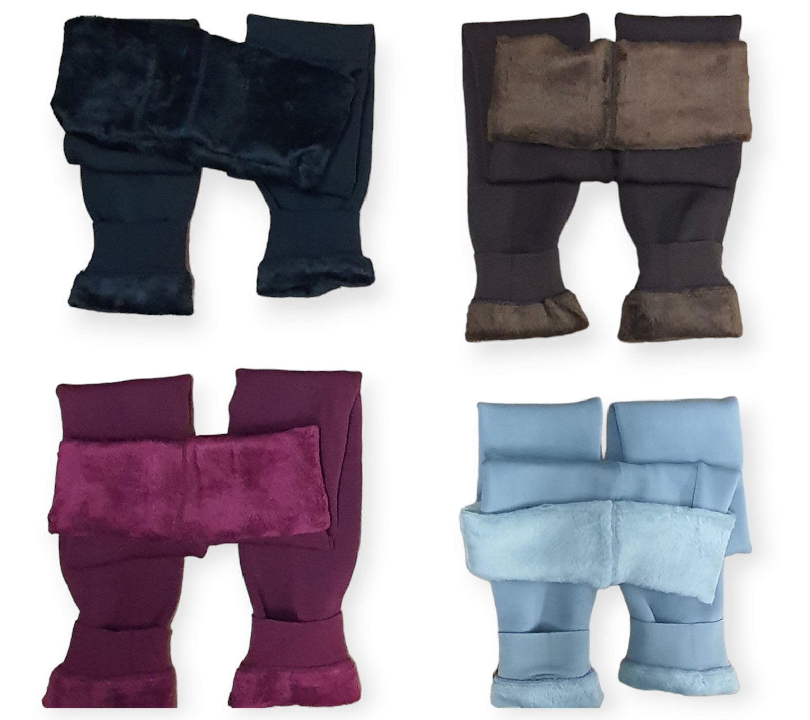 Ladies Winter Thermal High Waist Legging Women Warm Tight Thick Fur Fleece Line