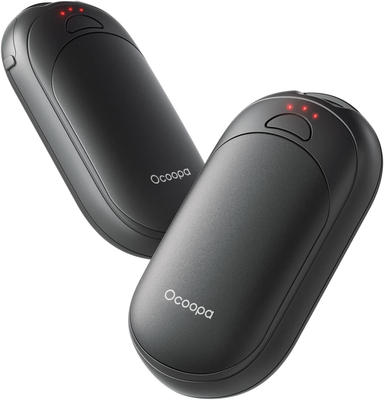 Ultimate Rechargeable Hand Warmers 2 Pack, Electric Handwarmers Ultra Thin Light Portable for Pocket Gloves,3 Levels Heat, up to 8 Hrs, UL Certified,Idea Gifts for Men, Women, Mums, Dads, Grandparents. 