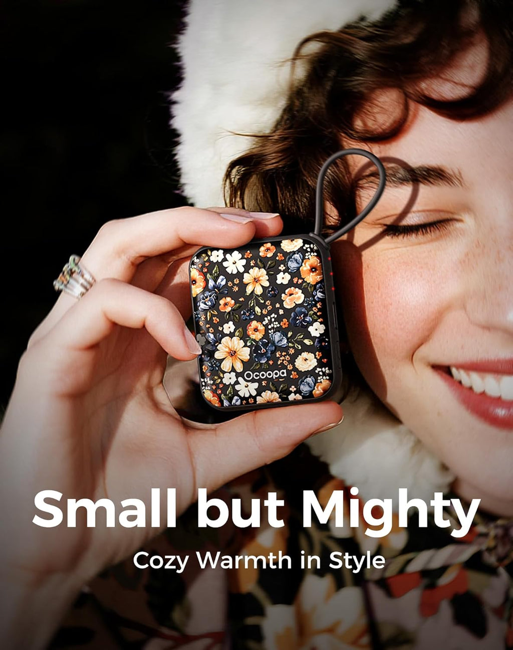 Hand Warmers Rechargeable 2 Pack, 7Hrs*2 Long Heat, 0.6" Ultra Slim Fits Pocket Gloves, 3 Heat Levels, UL Certified Electric Handwarmer, Gifts for Christmas,Winter Essential,Ut5 Nano