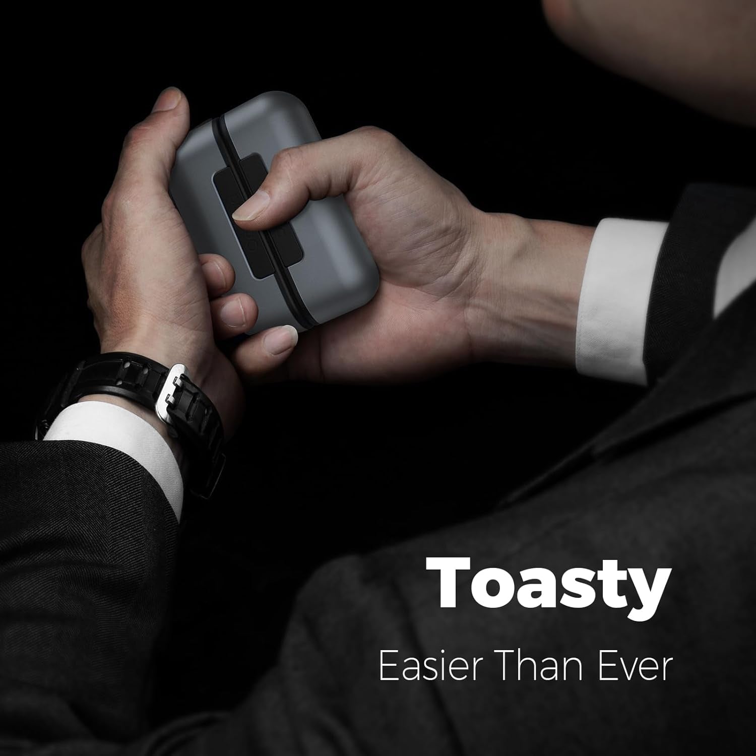 UT2S Magnetic Hand Warmers Rechargeable 2 Pack, 5000Mah×2 Electric Handwarmer, 4 Heat Settings (100–137°F), 2S Fast Heating, USB-C Power Bank, Gifts for Gaming & Outdoor