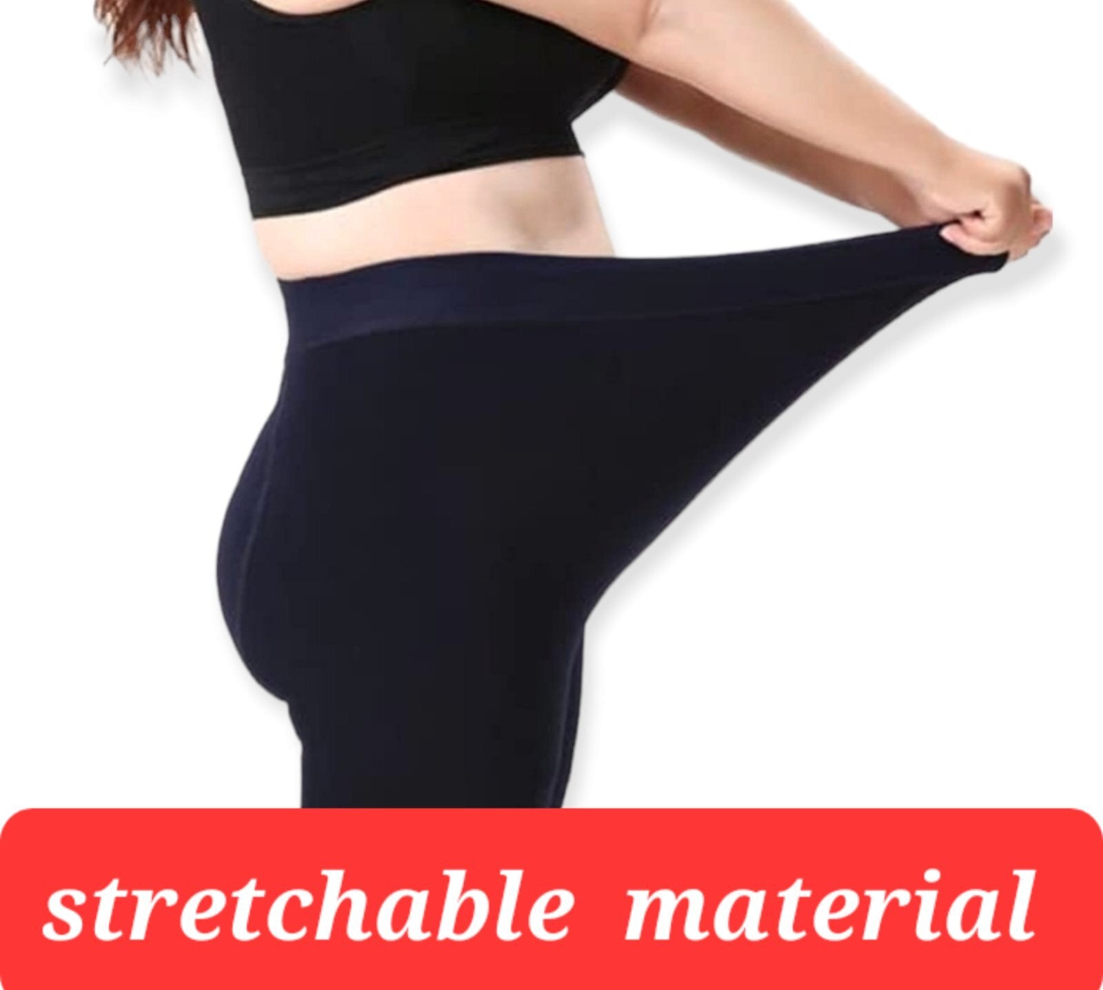 Ladies Winter Thermal High Waist Legging Women Warm Tight Thick Fur Fleece Line