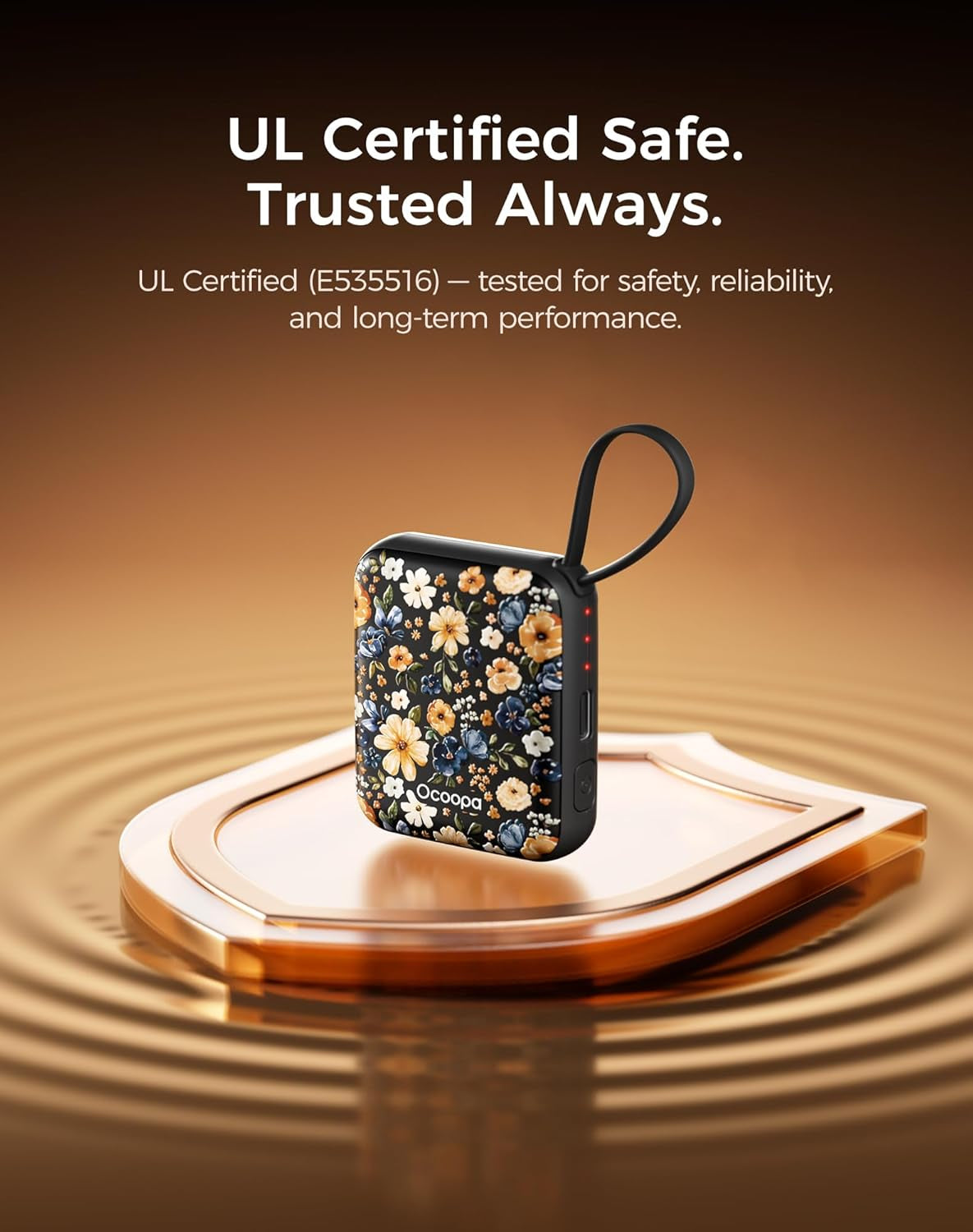 Hand Warmers Rechargeable 2 Pack, 7Hrs*2 Long Heat, 0.6" Ultra Slim Fits Pocket Gloves, 3 Heat Levels, UL Certified Electric Handwarmer, Gifts for Christmas,Winter Essential,Ut5 Nano